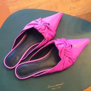 Magenta Rebecca Minkoff slides